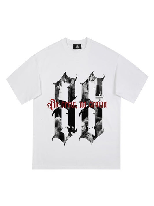 Original Photograph Letter Oversized Graphic T-Shirt 