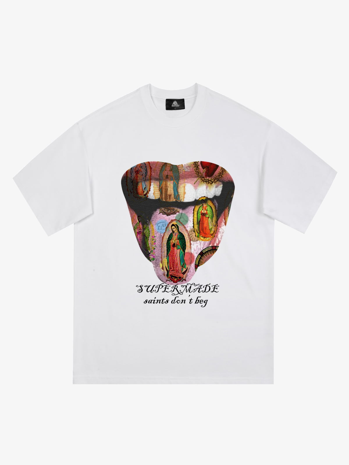 Original Saints Don't Beg Graphic T-Shirt 
