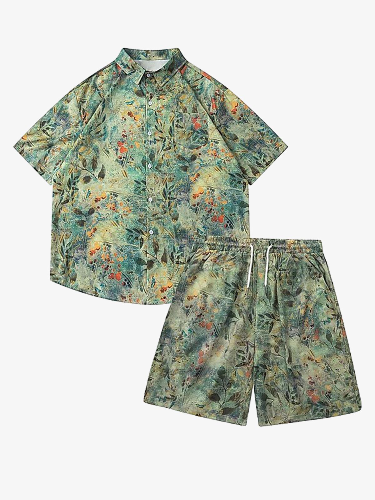 Thesupermade Street Retro Dopamine Leisure Set 
