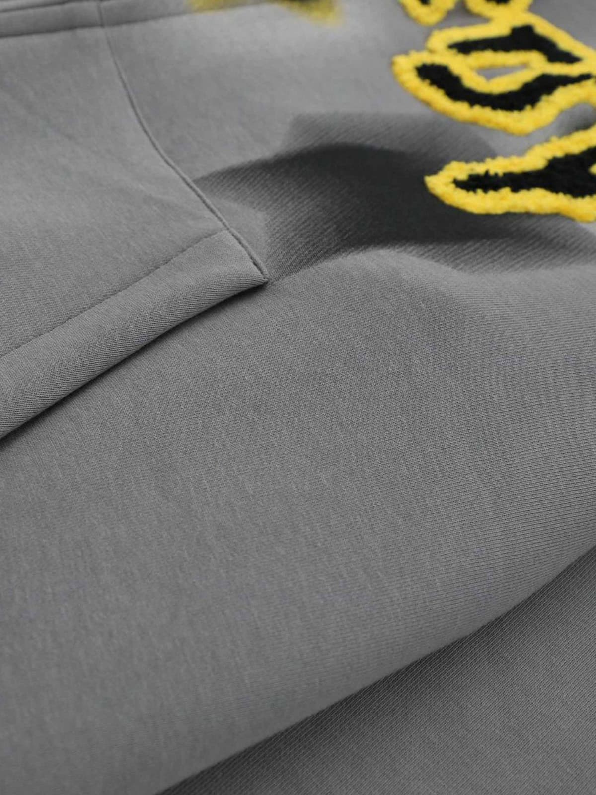 Thesupermade Star Embroidered Hooded Sweatshirt - 1843 