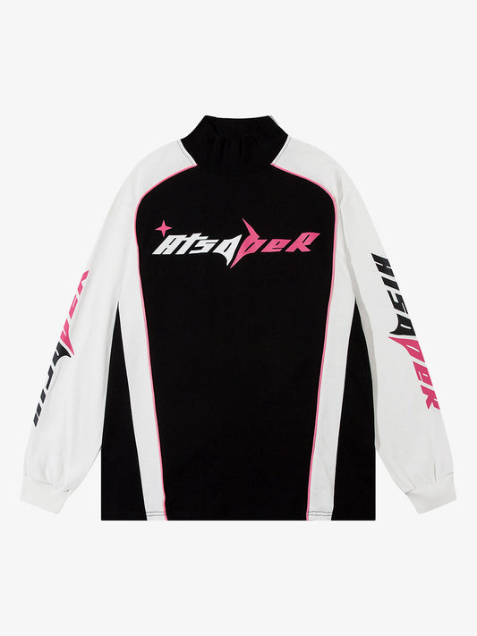 Thesupermade Jersey Long Sleeve Quarter Zip Shirt 
