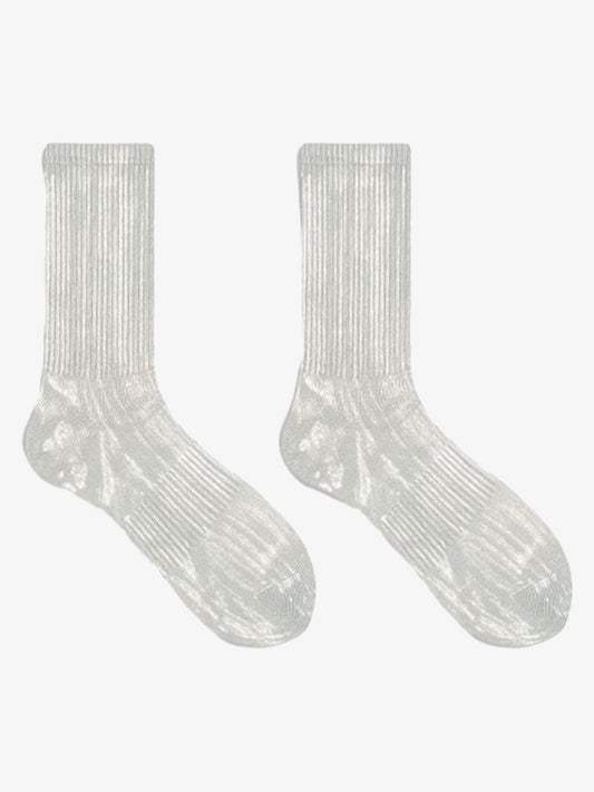 Thesupermade Workwear Distressed Tie-dyed Socks 