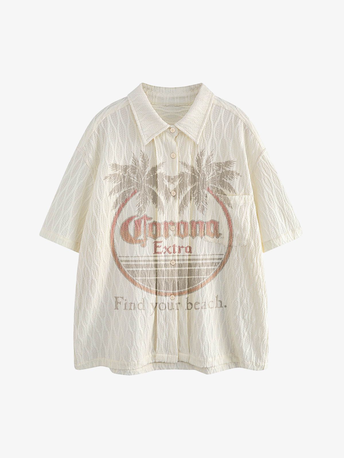 Palm Tree Short-Sleeve Shirt 
