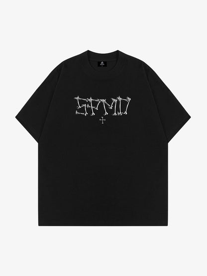 Thesupermade Skull Print T-shirt 