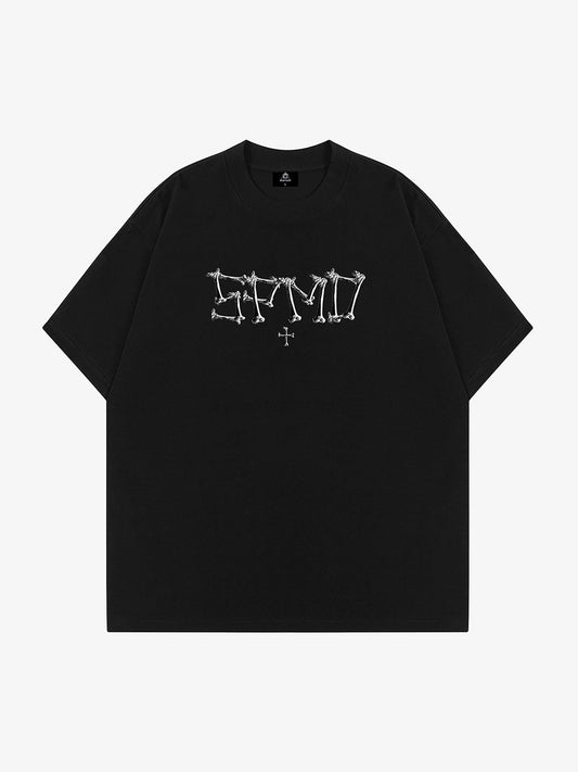 Thesupermade Skull Print T-shirt 