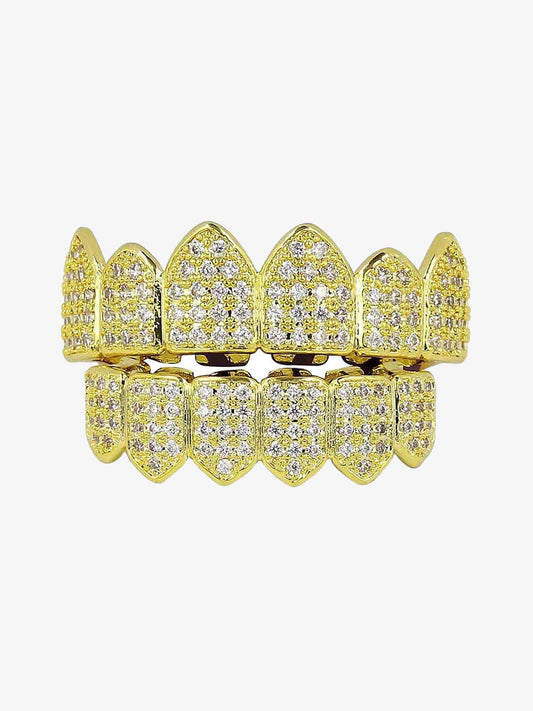 Vampire Teeth Zircon Braces 