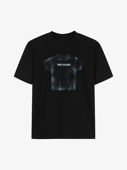 Street Retro Art Pattern Printed T-Shirt 