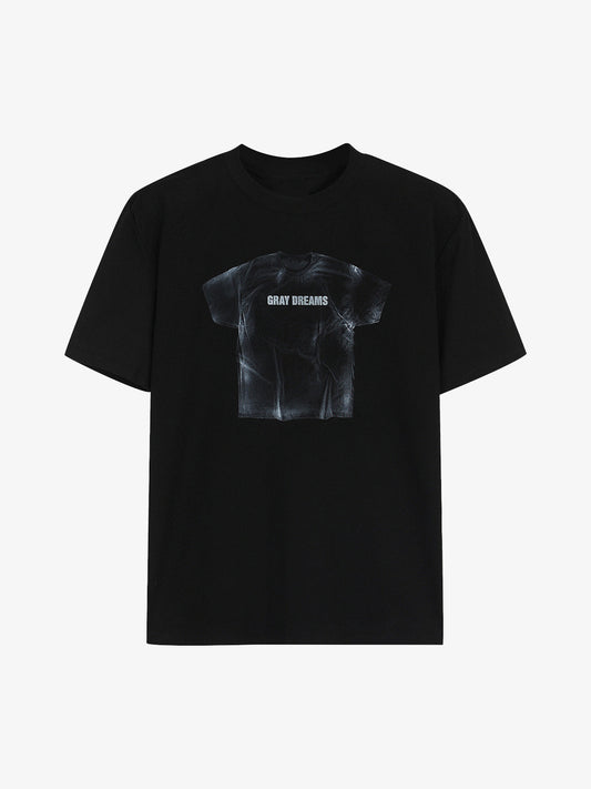 Street Retro Art Pattern Printed T-Shirt 