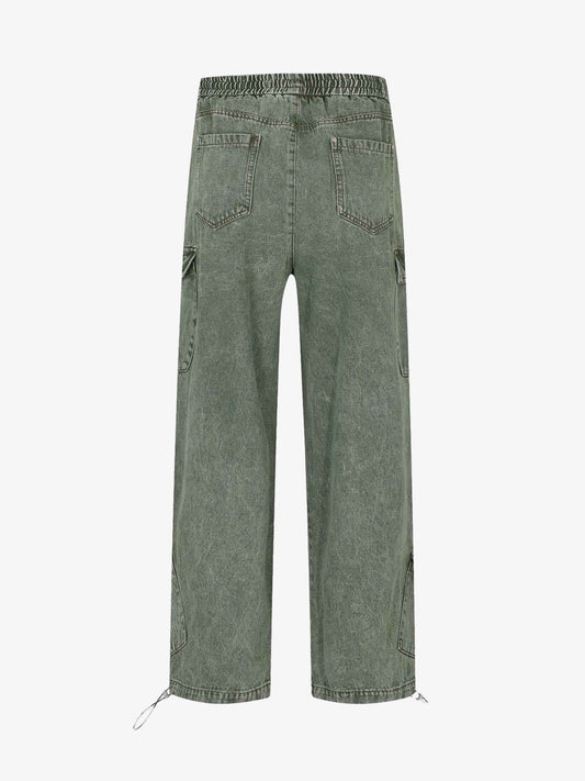 Thesupermade Loose Straight Casual Work Pants - 2037 