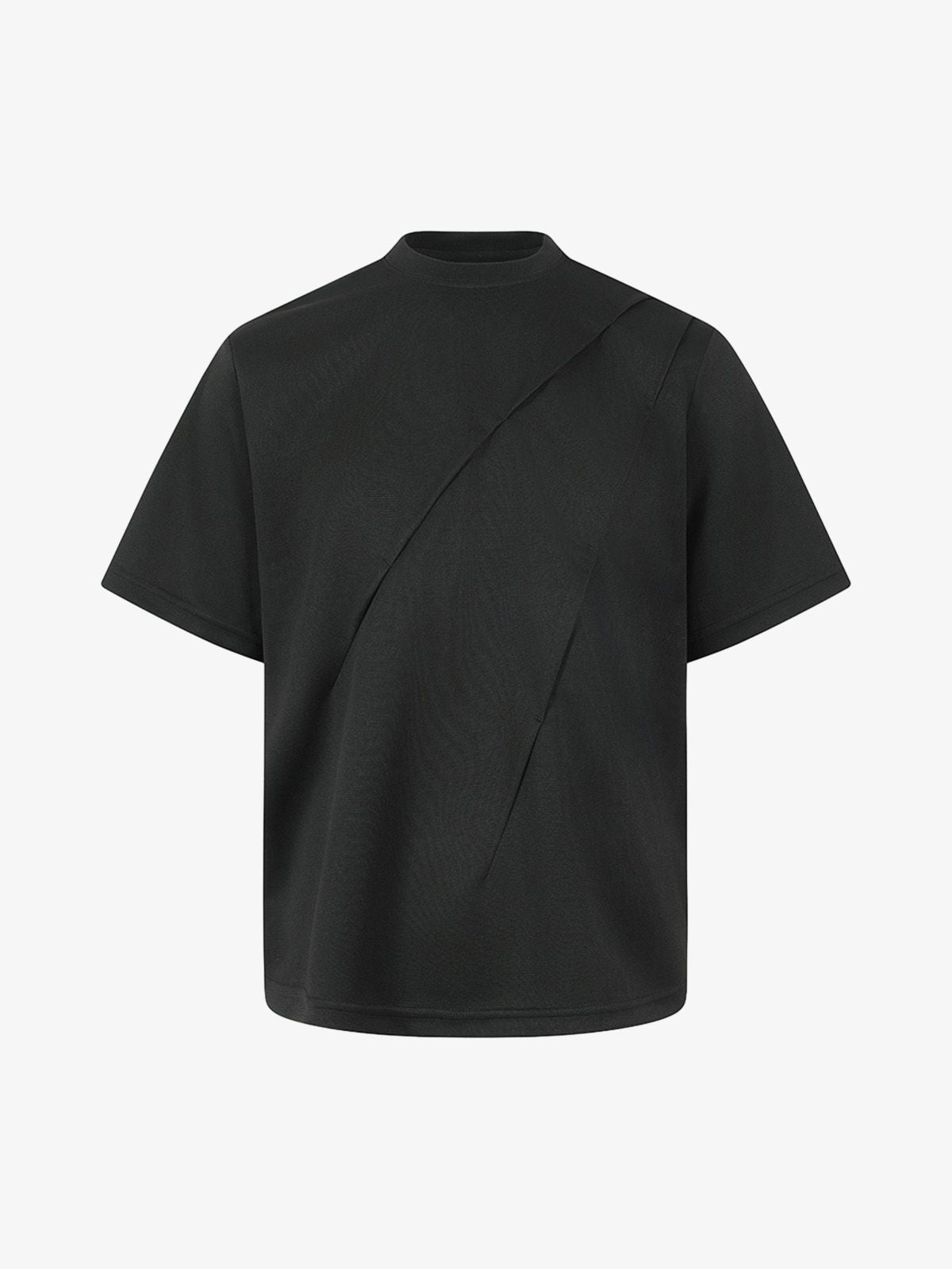 Classic Tailoring Pleated T-shirt 