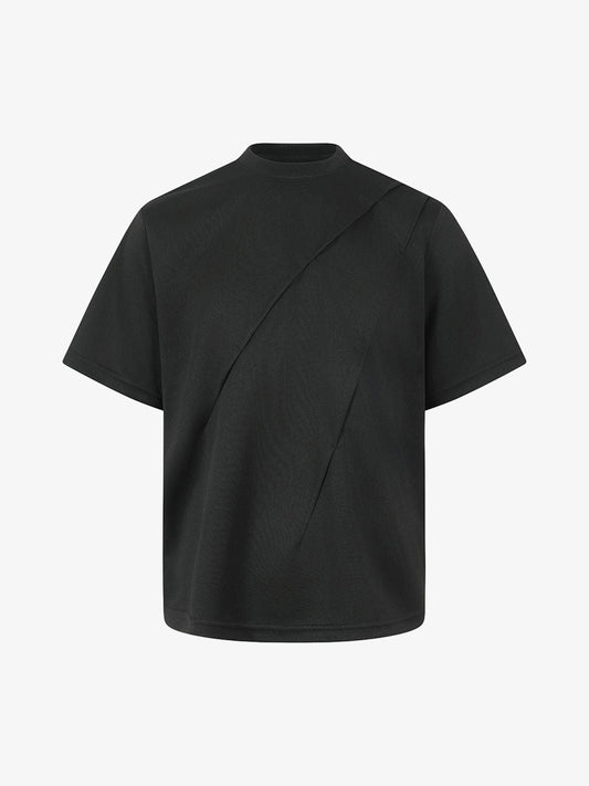 Classic Tailoring Pleated T-shirt 
