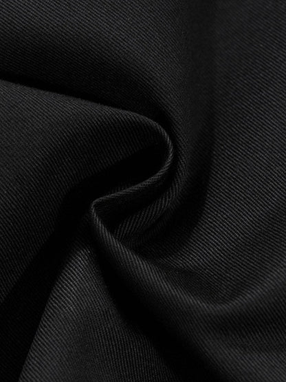 Multi-Pocket Casual Workwear Wide Leg Pants - 1643 