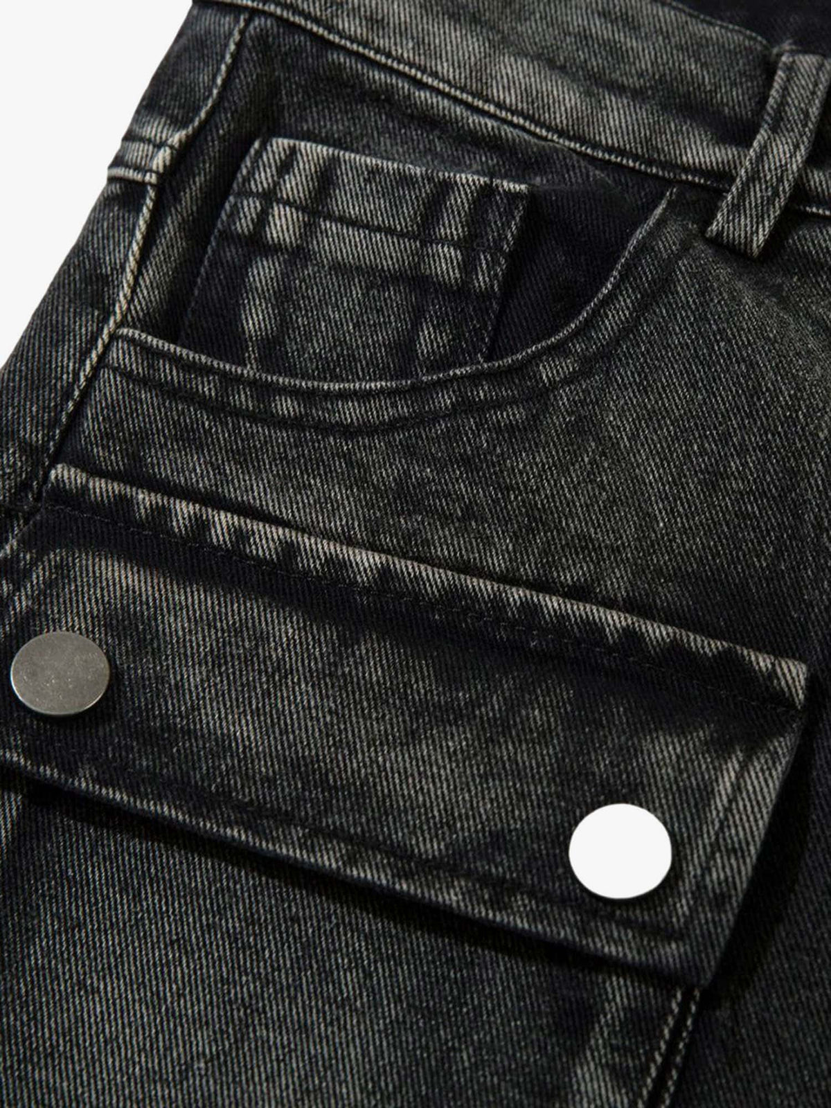 Thesupermade High Street Embroidery Hip-Hop Jeans - 2122 