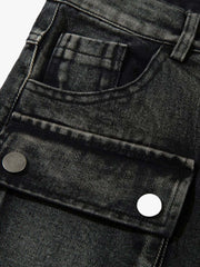 Thesupermade High Street Embroidery Hip-Hop Jeans - 2122 