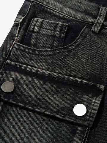 Thesupermade High Street Embroidery Hip-Hop Jeans - 2122 