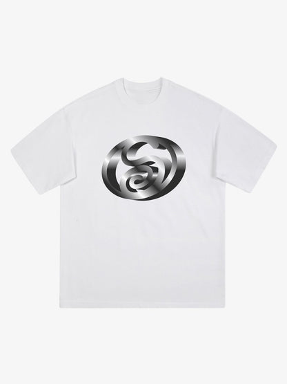 Thesupermade 3D S Print T-shirt 
