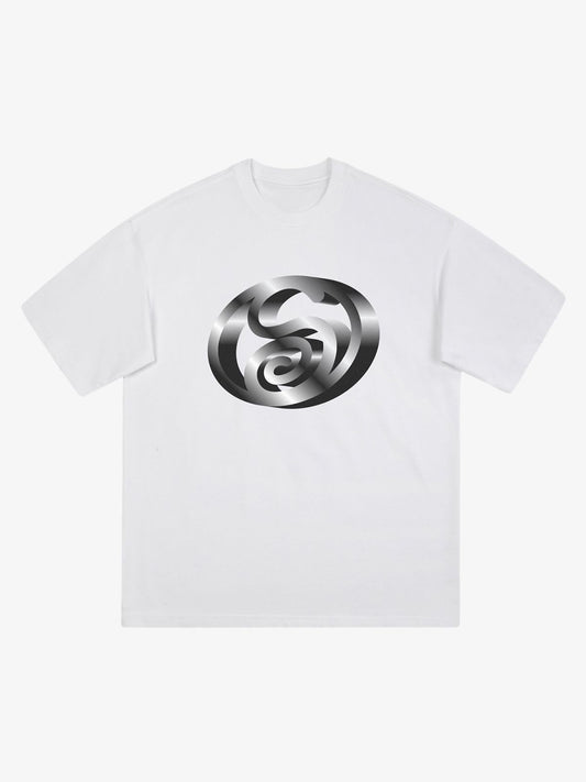 Thesupermade 3D S Print T-shirt 