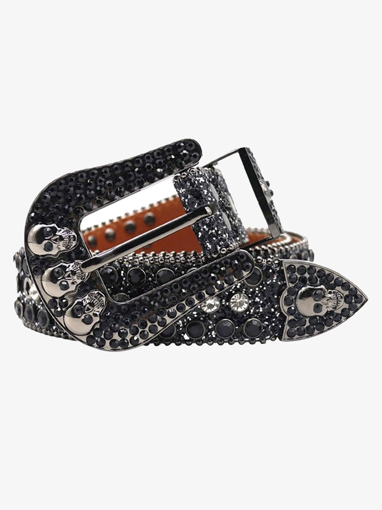 Thesupermade Rhinestone Beaded Belt - 1822 