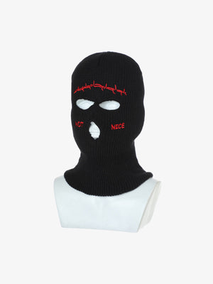 Thesupermade Retro Hip-hop Fun Knitted Balaclava 