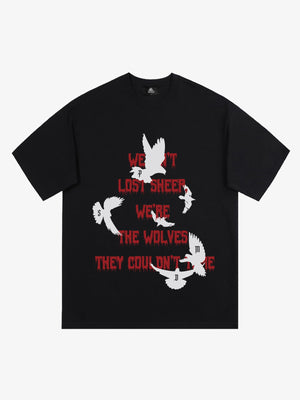 Original Saint Slogan Graphic T-Shirt 