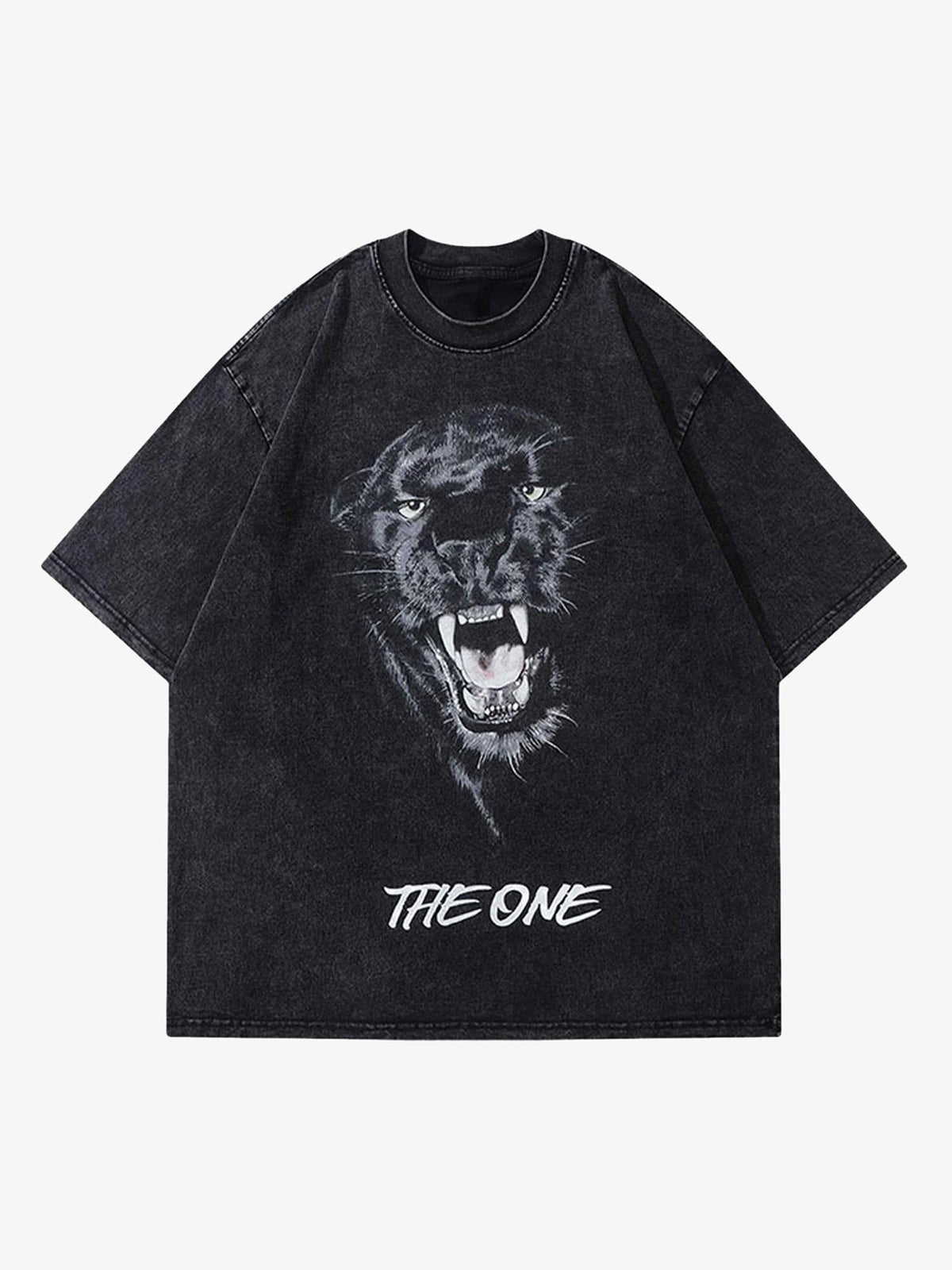 Thesupermade Panther Print T shirt