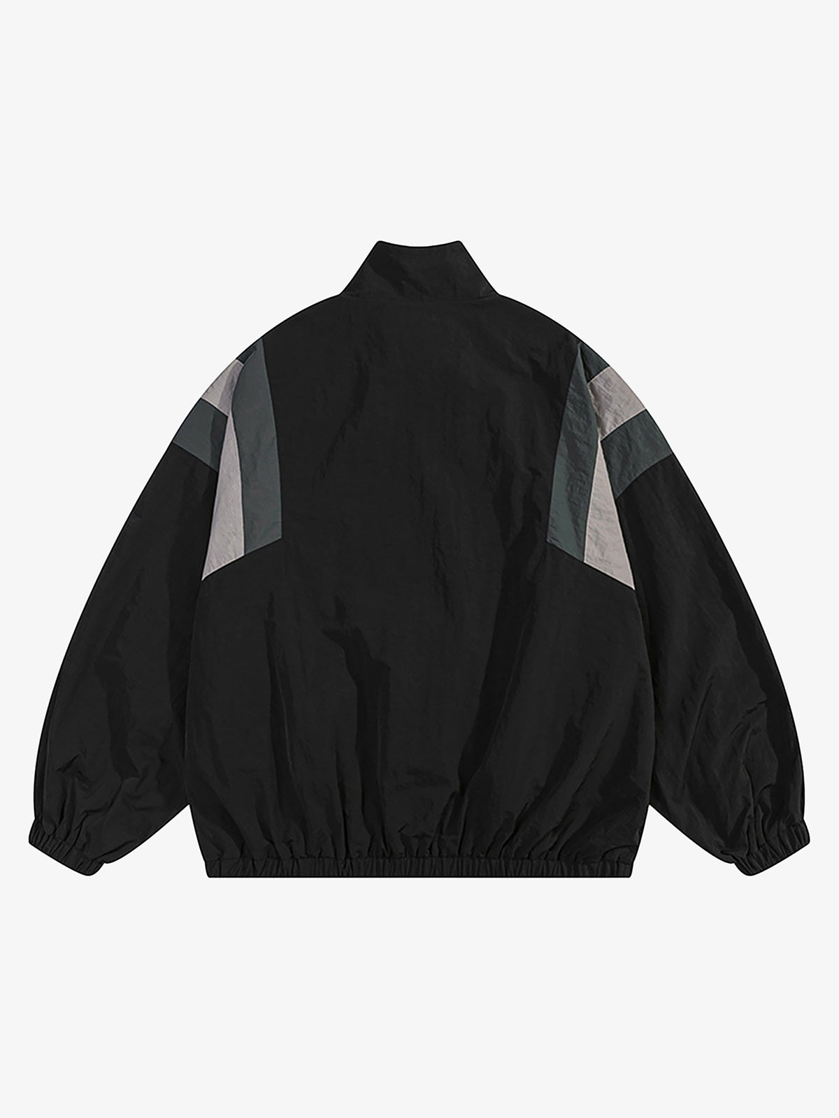 Thesupermade Patchwork Contrasting Windbreaker Jacket 