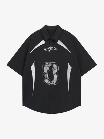Graphic Jersey Short Sleeve Shirt 
