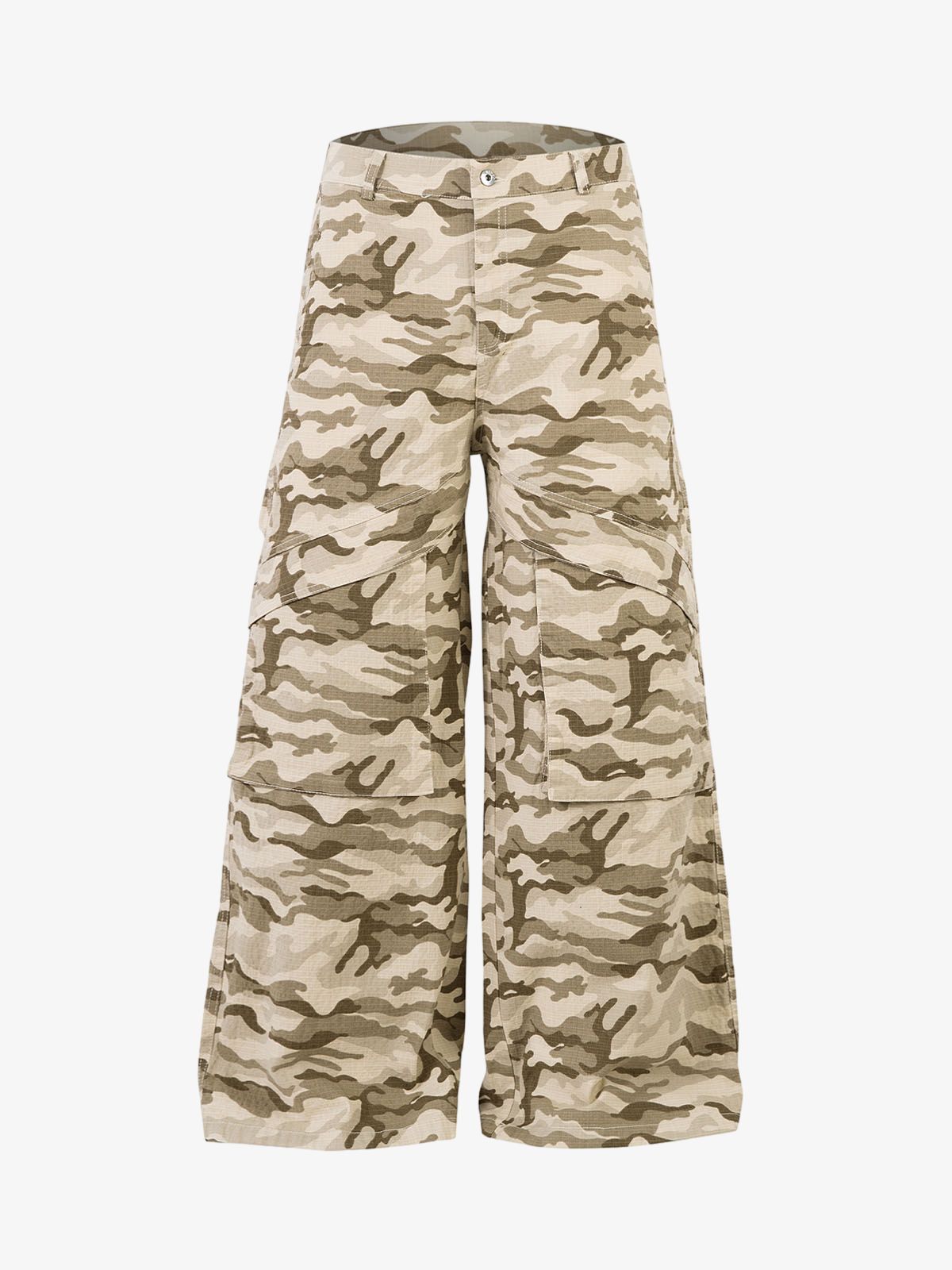 Camouflage Multi-Pocket Cargo Pants 