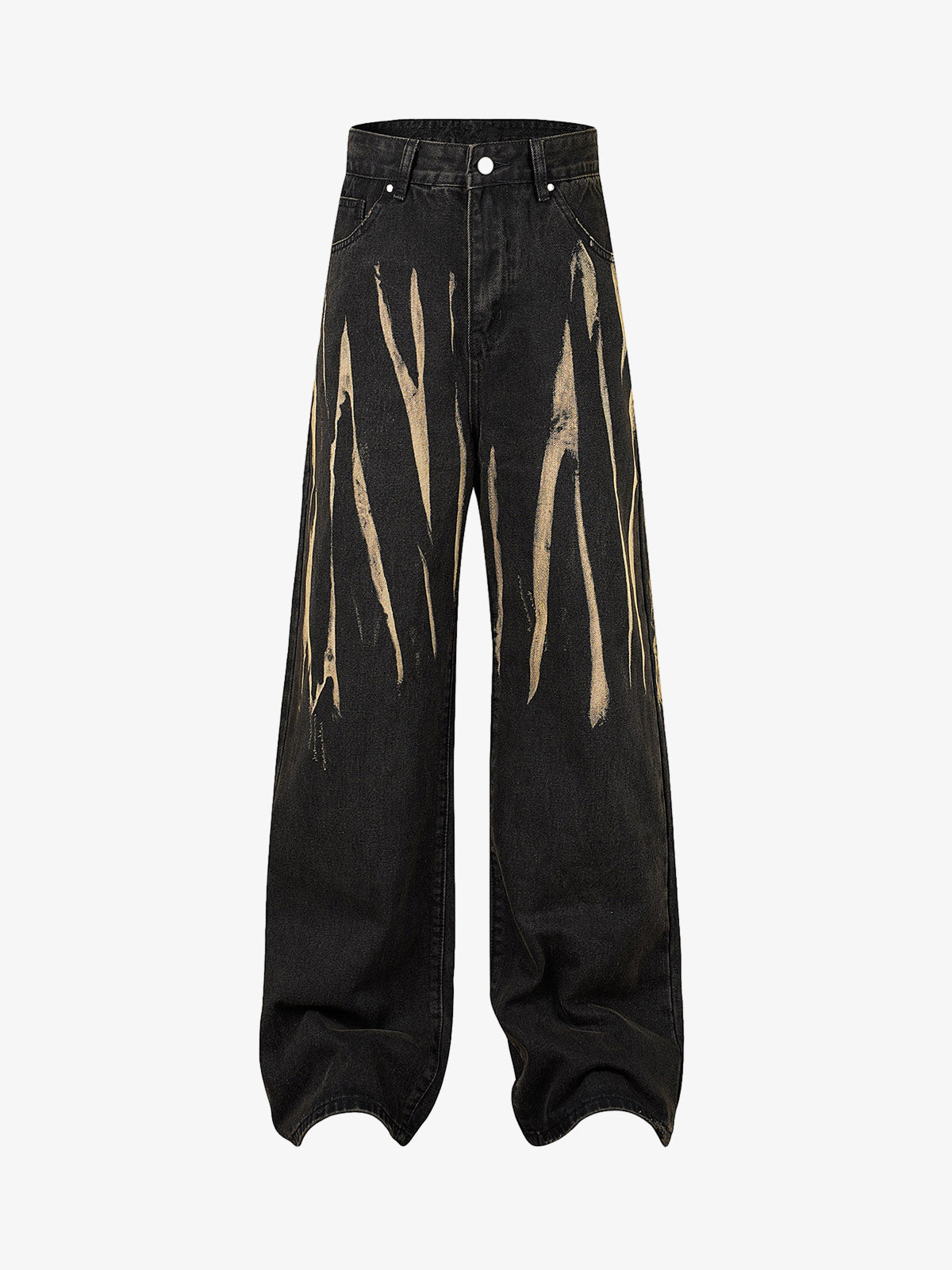 Thesupermade High Street Hip Hop Hand-painted Spray-painted Jeans 