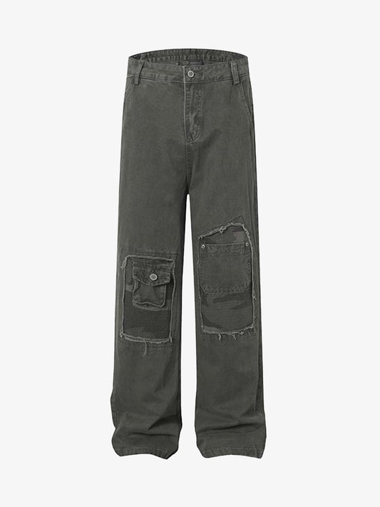 Vintage Distressed Cargo Pants 