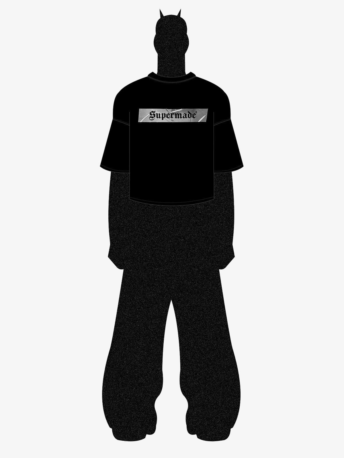 Original Tape Hollow LOGO Oversized T-Shirt 