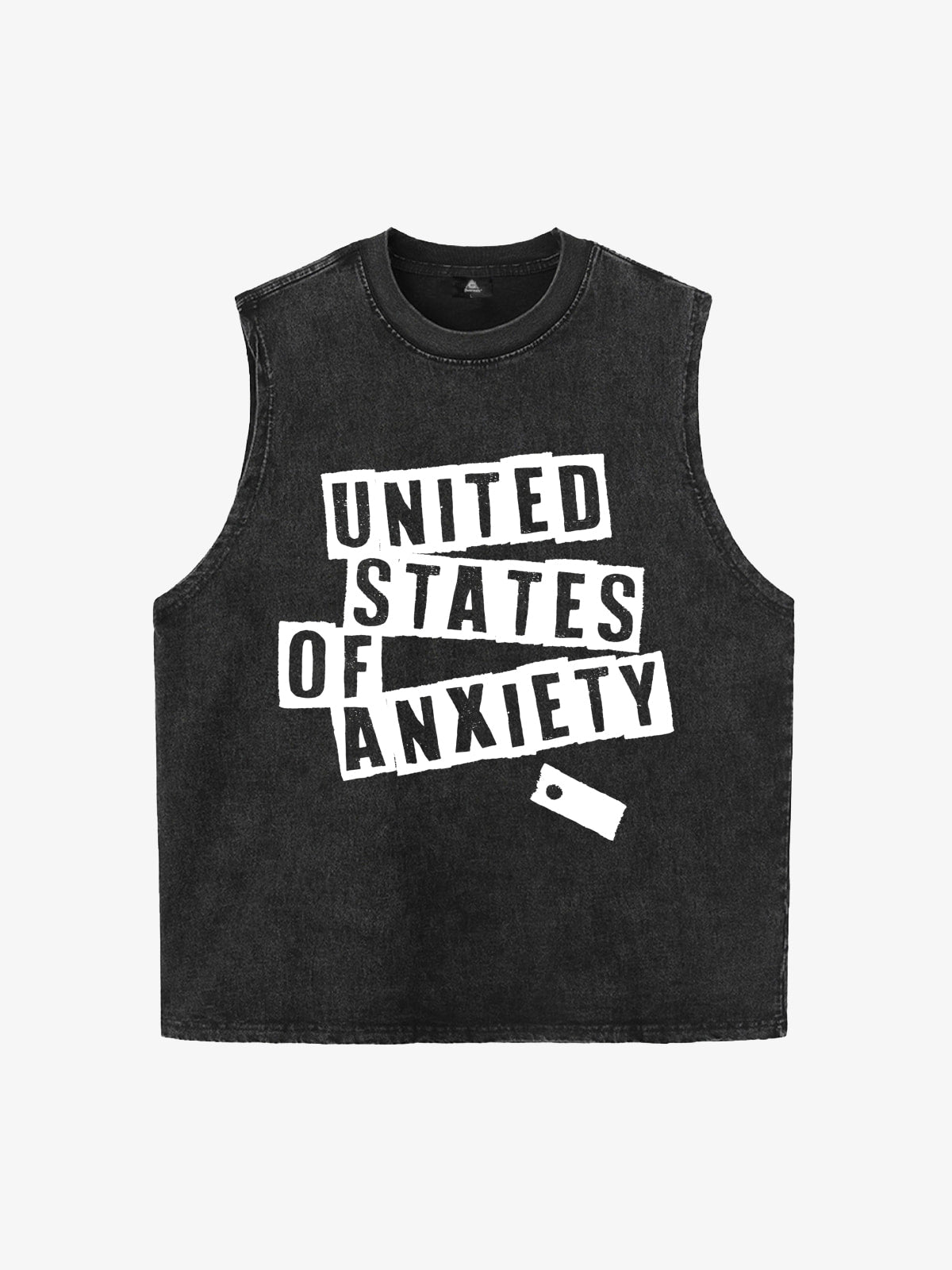 Orginal United States Of Anxiety Graphic Vest 