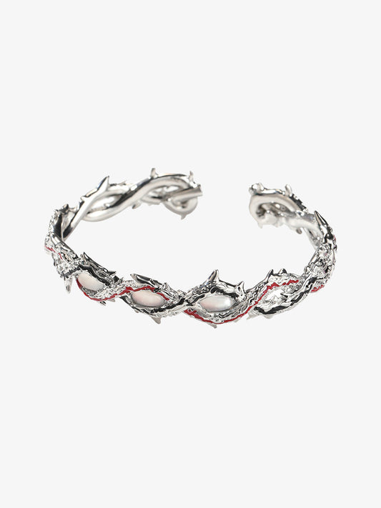 Dark Thorn Brass Bracelet 