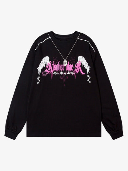 Thesupermade Star Chain Long Sleeve T-shirt 