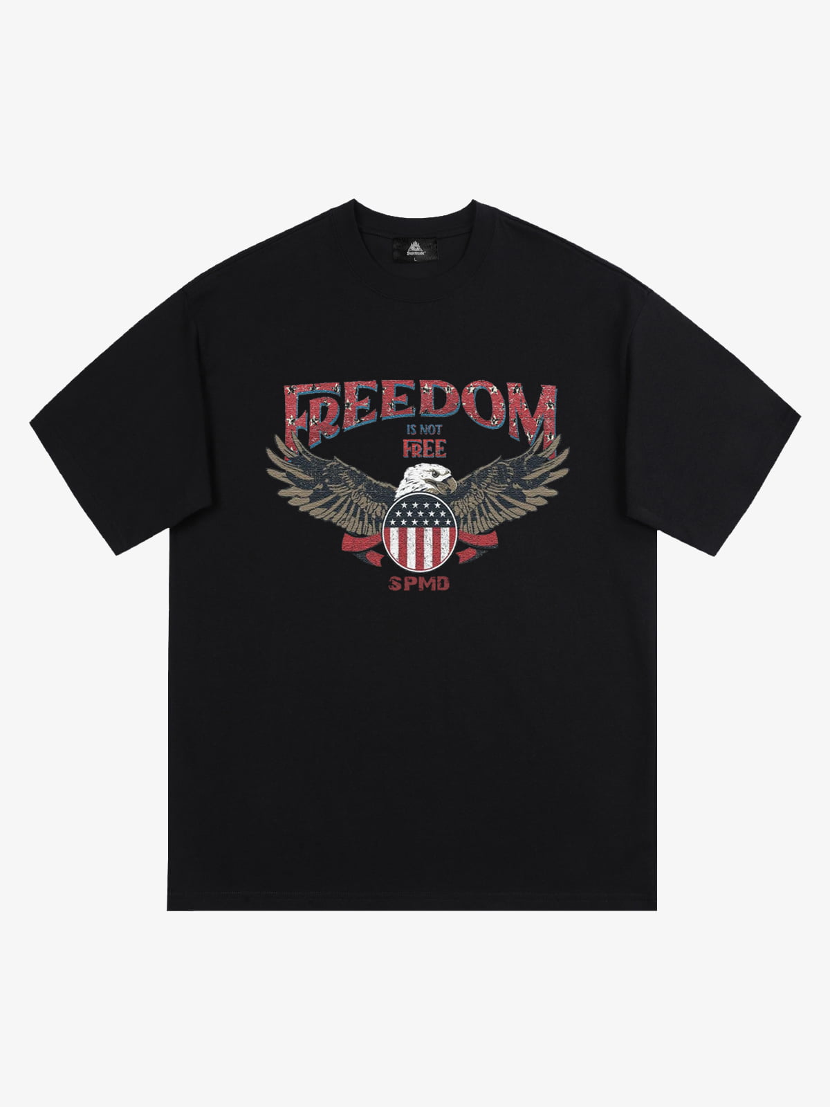 Original Freedom Eagle Print T-shirt 