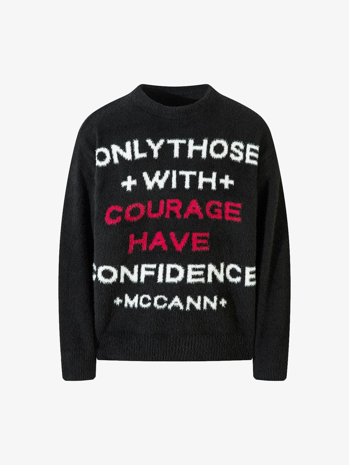 Thesupermade Letter Graphic Sweater 