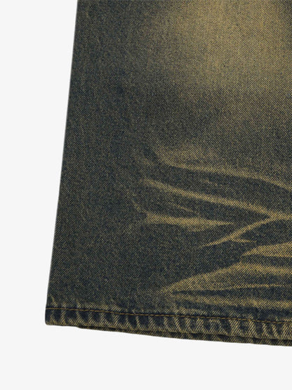 Thesupermade Multi-pocket Cargo Jeans - 1919 