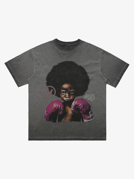 Boxing Boy Graphic T-Shirt 