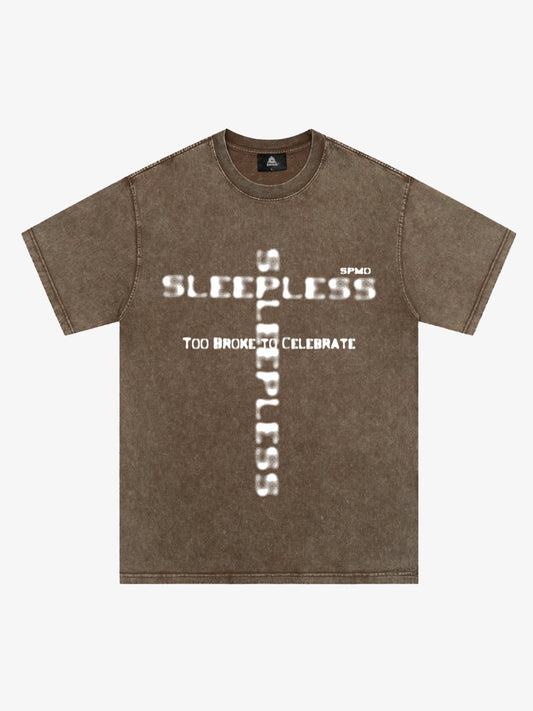 Orginal Phantom Letter Cross Print T-shirt 