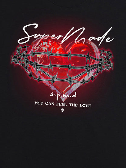 Thesupermade Love Print T-shirt -1426 