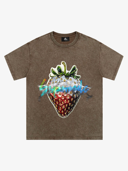 Thesupermade Street Metallic Strawberry Phantom T-shirt 