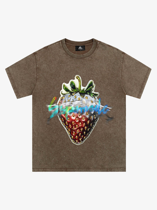 Thesupermade Street Metallic Strawberry Phantom T-shirt 