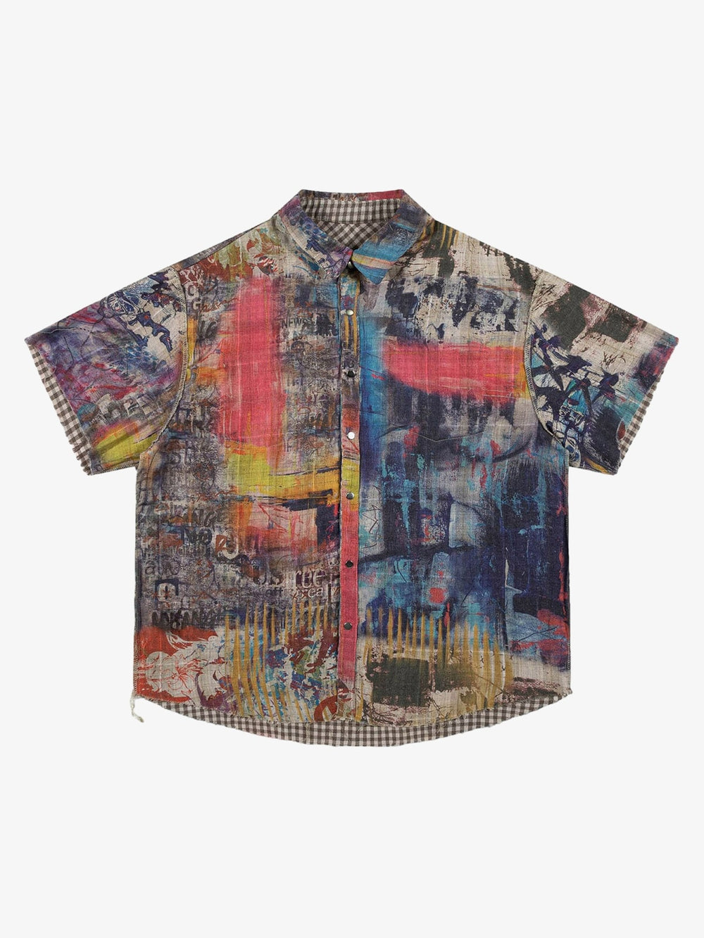 Street Reversible Short-sleeved Shirt - 2089 