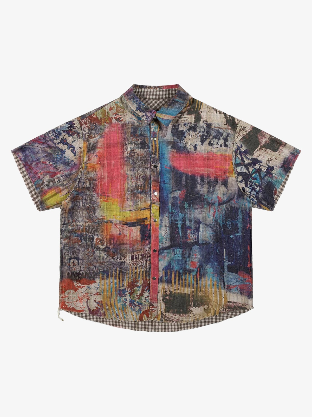 Street Reversible Short-sleeved Shirt - 2089 