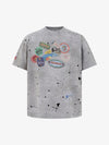 Retro Ink Splash T-shirt 