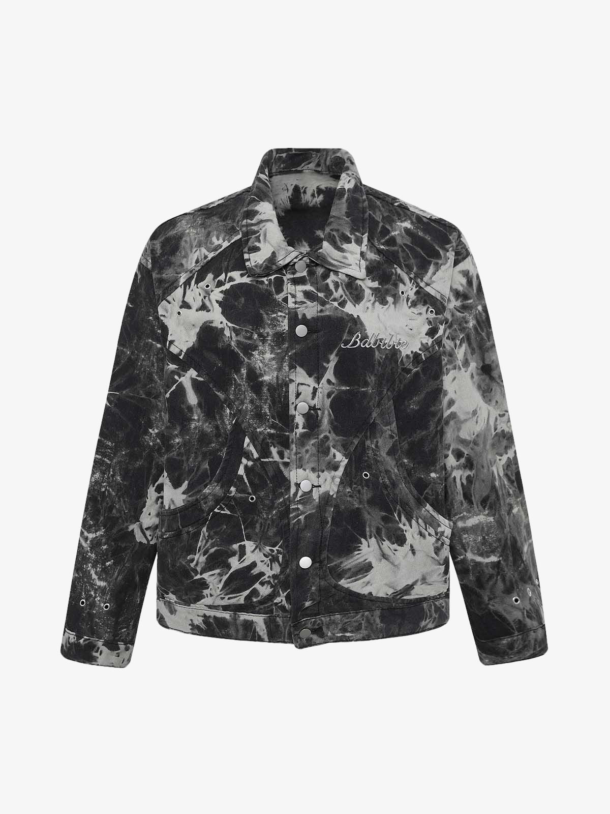 ThesupermadeVintage Letter Embroidered Denim Jacket 