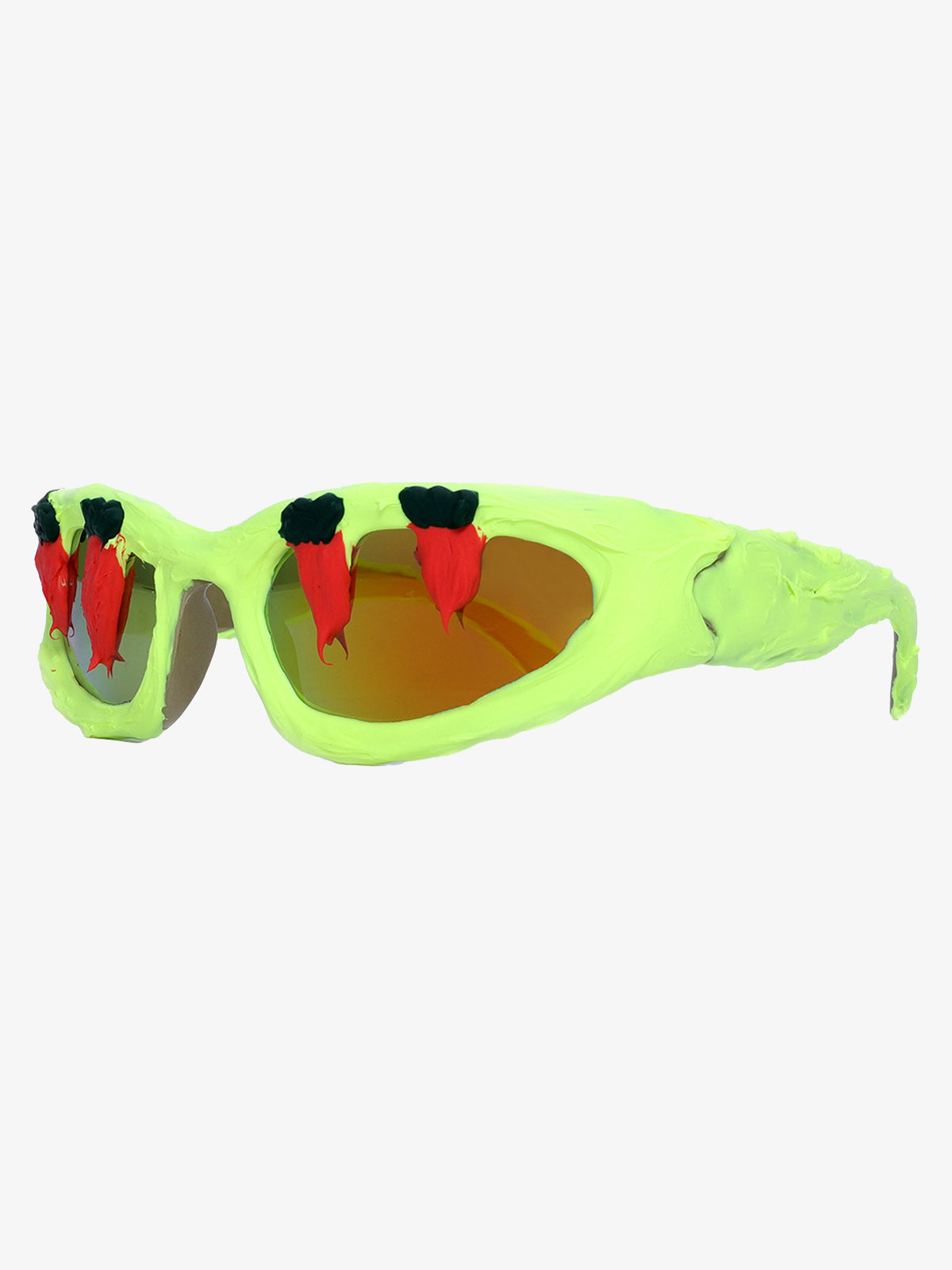 Fun Carrot-Embellished Sunglasses 