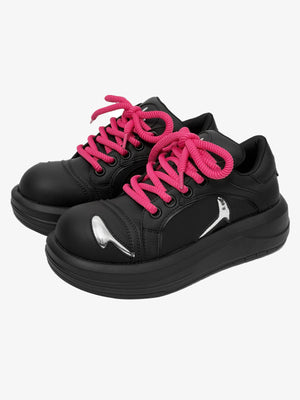 Street Deconstructed Split Whisker Sneakers 