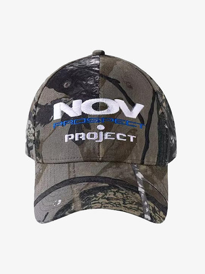 High Street Retro Camouflage Hat 