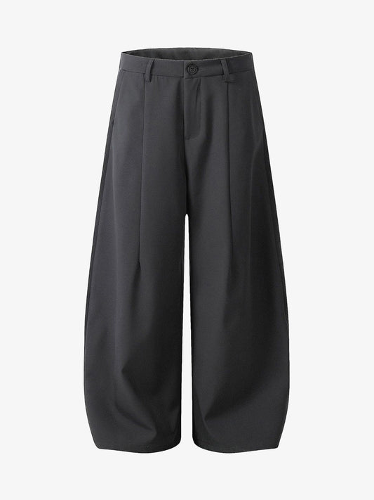 Retro Drape Barrel Suit Pants 